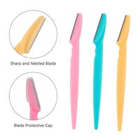 Gambar 30 Pcs Eyebrow Razor For Women, Multipurpose Exfoliating Dermaplaning Tools And Facial Razor With Precision Cover,Safety Beauty dari ocohsopiah etaterangkin undefined 3 Tokopedia