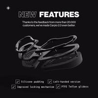 Gambar BEST WRIST REST CARPIO 2.0 | ERGONOMIC WRIST REST ARM REST FROM DELTAHUB dari Hikniladom undefined 2 Tokopedia