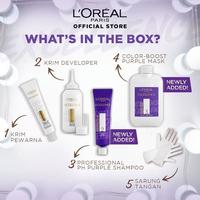 Gambar [BPOM] LOREAL Excellence Fashion Ash Supreme Hair Color | EXP 2026 | 6.11 Smoky Ash / 9.11 Silver Ash / 7.17 Matt Ash | L'Oreal Paris | Cat Rambut Foam Shampoo dari Sitangga store undefined 3 Tokopedia