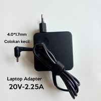 Gambar Adaptor Charger LENOVO 20V 2.25A DC 4.0*1.75 45W for Ideapad Series - Standart - Original dari Starcomp Purwokerto undefined 2 Tokopedia