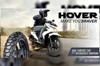 Gambar Paket FDR Hover Ultimate 100 80 14 dan 120 70 14 Semi Trail Ban motor TL dari Roffin12 undefined 3 Tokopedia