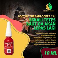 Gambar LEM BAUT TAHAN PANAS DAN GEAN LOCTITE 271 10ML UNTUK BAUT PERMANEN dari marslishop undefined 1 Tokopedia