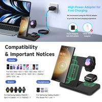 Gambar 3 In 1 Wireless Charger Station For Samsung S23/S22/S21/Note 20 Z dari Calixtaa86 undefined 4 Tokopedia