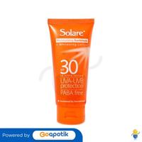 Gambar SOLARE SPF 30 MOISTURIZING SUNBLOCK + WHITENING LOTION TUBE 75 GRAM dari Apotek Barokah Medika Sidoarjo by GoApotik undefined 1 Tokopedia