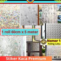 Gambar STIKER STICKER KACA PREMIUM 60cm x 5 Meter SUNBLAST SUNBLAS SANBLAST SANBLAS WALLPAPER KACA DEKORASI PINTU JENDELA KAMAR MANDI KACA RUMAH HIASAN STIKER KACA MOTIF GAMBAR BUNGA PINK DAUN BAMBU KOTAK POLOS BUREM BURAM TIDAK TEMBUS PANDANG HOLOGRAM 3 D dari Cell Chilo undefined 1 Tokopedia