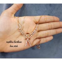 Gambar Kalung berlian medan/Replika,persis sperti asli,mata micro diamond yg biasa dpake ditoko mas/berlian dari rifqystore19 undefined 3 Tokopedia