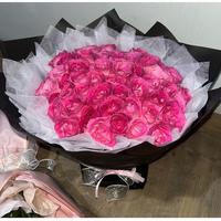 Gambar Berryman (READY) VALENTINE round bouquet - buket bunga mawar asli rose fresh flower (untuk wisuda, ulang tahun, valentine dll) dari Berryman Market undefined 3 Tokopedia