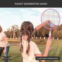 Gambar JOSS! Raket Badminton Anak Wannafit | Bulutangkis Bulu Tangkis Mini dari Almera332 undefined 5 Tokopedia