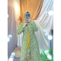 Gambar RAIHANA SET - Gamis Tille - Gamis Brukat - Gamis Mewah - Gamis Pesta - Tanahabang Collection dari Alifbata mall undefined 2 Tokopedia