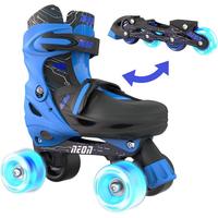 Gambar Neon Skates Combo Sepatu Roda Inline Quad 2in1 Blue Roller Blade Lyghts - 34-37 dari Cupliss undefined 3 Tokopedia