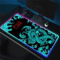Gambar RGB Japanese Dragon Large Gaming Mousepad XXL Keyboard Gamer Mouse Pad LED Table Luminous Desk Mat Anime 800x300 Cool Mouse Mat dari PT ROHIMIN ANUGERAHHHH undefined 5 Tokopedia