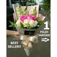 Gambar Berryman Buket Bunga Mawar Asli Fresh Flower Hand Bouquet Birthday Hadiah Anniversary Kado Wisuda Wedding Red White Pink Rose Bucket Segar Mothers Day Rangkaian Hari Ibu Valentine Day Ulang Tahun Graduation Gift Merah Pink Putih Souvenir Ultah Pernikahan dari Berryman Market undefined 2 Tokopedia