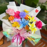 Gambar Berryman COLORFUL BOUQUET | BUKET BUNGA COLORFUL | BUKET COLORFUL dari Berryman Market undefined 3 Tokopedia