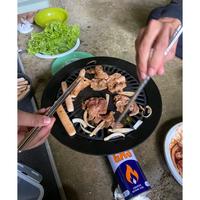 Gambar shinji store PAKET Sonifer KOMPOR PORTABLE BBQ MAXIMAL ULTRA GRILL PAN Happy Home dari Shinji Store1 undefined 3 Tokopedia