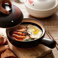 Gambar Berryman Fuji Handle Stew Pot / Panci Casserole Mangkok Makan Nasi Tim Sapo Claypot Bakkut Keramik Jepang Tahan Api Panas Aesthetic Mewah dari Berryman Market undefined 3 Tokopedia