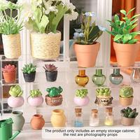 Gambar 1PC 1:12 Dollhouse Miniature Multi-layer Rack Storage Shelf Display Cabinet Showcase Kitchen Home Furniture Model Decoration Toy dari CV HATIMAN ANUGERAHHHHH undefined 5 Tokopedia