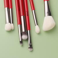 Gambar BEILI Red Eye Makeup Brushes Set Professional Natural hair Eyeshadow Foundation Powder Blush highlighter Brush Kit Make Up Tool dari PT WARYATI ANUGERAHHHHH undefined 5 Tokopedia