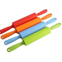 Gambar BAJ Rolling Pin Silikon Mini 23CM / Penggiling Adonan Anti Lengket Dough Rolling Pin Plastik Rol Putar Pemipih Penipis Olahan Kue Pizza Kulit Pangsit Serbaguna PR174 dari Rizkytailor undefined 3 Tokopedia