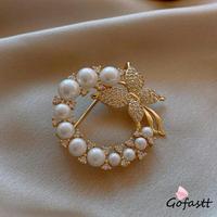 Gambar [COD]Brooch/bros jilbab/bros hijab/Bros Mutiara/ bros Kupu/bros lucu/ Bros Wanita Korean Fashion Style Butterfly Brooches G dari diahtun undefined 3 Tokopedia