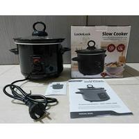 Gambar [MALAIKA OFICIAL SOLUSI HEMAT] SLOW COOKER LOCK N LOCK - EJP136BLK [TERLARIS] dari MALAIKA OFICIAL undefined 1 Tokopedia
