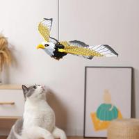 Gambar Flying Bird Cat Toy Eagle/Parrot Simulation Bird Interactive Toy For Indoor Cats Automatic Hang Flying Toy For Cats Funny Cat dari MOTIFCELANACHINOS LUSINANN undefined 3 Tokopedia