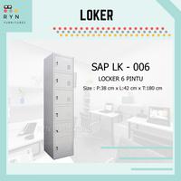 Gambar Loker Besi 6 Pintu SAPPORO SAP LK 006 dari fiellaa24 undefined 3 Tokopedia