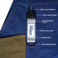Gambar NOMORE | Gantungan Kunci Webbing - Keychain Carabiner Logo dari Chduwok undefined 3 Tokopedia