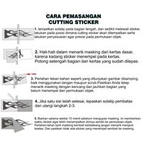 Gambar Cutting Sticker Man Jadda Wa Jada Stiker Mobil Stiker Kaligrafi Stiker Kaca Stiker Variasi - Putih dari Stickergo undefined 3 Tokopedia