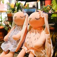 Gambar 35cm/14in Plush for Doll Stuffed Animal Bunny Toy Soft Comfortable Rabbit for Doll Early Education Toy Home Decoration B dari sahh12 undefined 2 Tokopedia