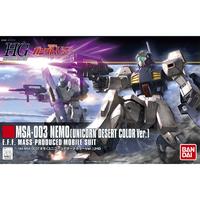 Gambar Bandai Genuine Gundam Model Kit Anime HGUC 1/144 MSA-003 Nemo UNICORN DESERT COLOR Ver. Action Figur dari Aonsmile undefined 2 Tokopedia