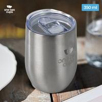 Gambar One Two Cups Gelas Tumbler Kopi Mug Egg Shaped Stainless Steel 350ml - TR-321 dari FenSu Store Semarang undefined 2 Tokopedia