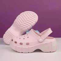 Gambar Lego Block form Clog Non Jibbitz 5199 Sandal Wanita Dewasa Slop Sendal Selop Tinggi 6 cm Jumbo not Crocs Bae - Hitam, 36 dari FLAT GIRL undefined 5 Tokopedia