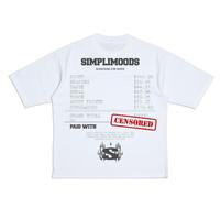 Gambar SimpliMoods Boxy Fit Oversize Tshirt - Baju Kaos Distro Skena Pria dan Wanita OVRSIZE Premium Bandung - XL dari O4B store undefined 3 Tokopedia