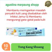 Gambar TONG KANG SHUANG 10 GRAM (SALEP GATAL KARENA JAMUR, PANU, KADAS DAN EKSIM) SALEP UNTUK KESEHATAN KULIT dari Yukkiitt undefined 2 Tokopedia