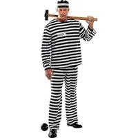 Gambar kostum tahanan prisonner napi kriminal penjahat dewasa halloween dari Mada Juara undefined 5 Tokopedia