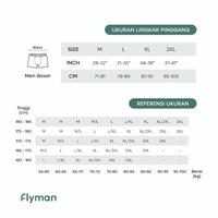 Gambar Flyman Celana Dalam Pria Boxer Tencel 3 pcs FM 3244 - M dari Summering Store undefined 3 Tokopedia