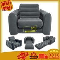 Gambar Intex Pull Out Size Twin Sofa Bed Hitam. Sofa Kasur Angin Lipat 68565 Terbatas dari aiyeni undefined 3 Tokopedia