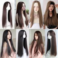 Gambar T27 full wig korea bonding tanpa poni layer / FULL WIG IKKE JENNER 65-70 cm dari BUBUR kacangiko375 undefined 2 Tokopedia