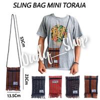 Gambar PRS7 Tas Selempang Mini Slempang Tenun Khas Toraja Oleh Oleh Asli Sulawesi Tas Gunung Kuliah Travelling dari MONS_SOPPPP undefined 1 Tokopedia