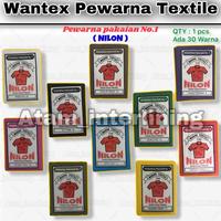 Gambar Wantex Cap NILON | Wantex Pewarna Pakaian | Wantex Pewarna Textile | Wantex Pewarna Kain | Pewarna Baju | Pewarna Celana | Wantek Pewarna Pakaian Kain Baju Celana | Wantek | Wantex | Wantek Pewarna tekstil dari sindicsntik undefined 3 Tokopedia