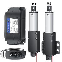 Gambar NEW SALE PRODUCT Free Shipping Small Linear Actuator 12V 24V 30mm Stroke 150mm s Mini Electric Motor dari kholik celll undefined 1 Tokopedia