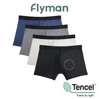 Gambar Flyman Celana Dalam Pria Boxer Tencel 1 pcs FM 3056 - Onyx, M dari TOKO-kencan undefined 1 Tokopedia