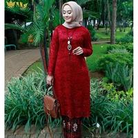 Gambar Atasan Kebaya Tunik modern Terbaru Baju Terbaru Payet Dan rok wanita span dan plisket pakaian modern / rok panjang batik baju dan dress terlaris dari Zlock88 undefined 4 Tokopedia