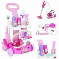 Gambar [1040] Mainan Edukasi Anak Mainan Anak Kereta Pembersih Debu Pel Mainan Anak Troli Vakum Lantai Vaccum Trolley Little Helper Set dari captainpet.id undefined 2 Tokopedia