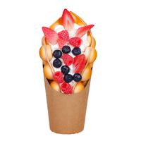 Gambar Simulation Faux Egg Hongkong Model Display Sample Dessert Fake Maker Bubble Waffle Food Fruit Chocolate Oreo Ice Cream dari Santonios shop undefined 5 Tokopedia