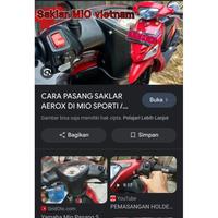 Gambar Holder.Saklar Mio Vietnam Aerox,Nmax,Xeon,Mio J,Mio M3,Soul Gt, Jupiter Mx Dll Murah dari SERBA MAKANN undefined 4 Tokopedia
