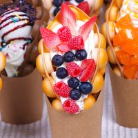 Gambar Simulation Faux Egg Hongkong Model Display Sample Dessert Fake Maker Bubble Waffle Food Fruit Chocolate Oreo Ice Cream dari Santonios shop undefined 4 Tokopedia