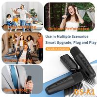 Gambar VAORLO DS-K1 Karaoke Companion Bluetooth 5.3 Wireless Dynamic Microphone KTV DSP Mixer System 3.5MM AUX Type-C Amplifier Host dari rusyatstore undefined 5 Tokopedia