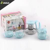 Gambar SERBU MURAH 5 PCS - Tea Pot Set Kaca 5 in 1 - JB-1006 SARINGAN - Warna Random - Cangkir Set / Cangkir Kopi / Cangkir Keramik / Cangkir Teh - Mug Set - Gelas Cantik - Gelas Kaca - Unique Elegant Mewah - Souvenir Lebaran - Termurah Terlaris PROMO DISKON dari tgdfdhc undefined 2 Tokopedia