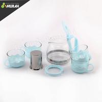 Gambar SERBU MURAH 5 PCS - Tea Pot Set Kaca 5 in 1 - JB-1006 SARINGAN - Warna Random - Cangkir Set / Cangkir Kopi / Cangkir Keramik / Cangkir Teh - Mug Set - Gelas Cantik - Gelas Kaca - Unique Elegant Mewah - Souvenir Lebaran - Termurah Terlaris PROMO DISKON dari tgdfdhc undefined 5 Tokopedia